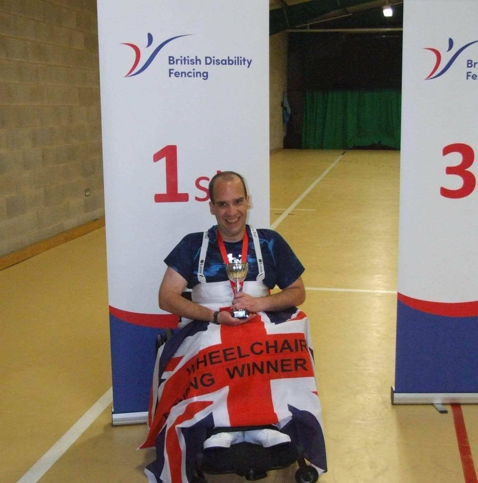 Five questions to Wheelchair Fencer Jonathan Collins, UK